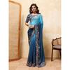 Elegant Party Wear Soft Star Georgette Saree – Wedding Collection