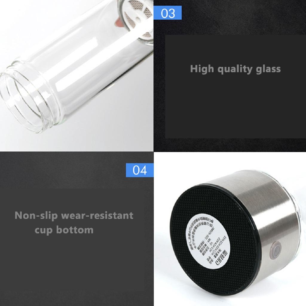 5W Hydrogens Rich Water Bottle Cup Generator Water Maker Rechargeable Portable pure H2 hydrogens-rich water bottle 450ML