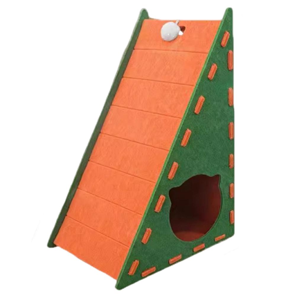 L Shape Cat Climbing Mat Wear-resistant Double-layer Cat House Cat Scratch Board  Indoor
