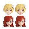 BANDAI SPIRITS 30MS Idolmaster Shiny Colors Option Hairstyle Face Parts Set (Juri Saijo/Natsuba Arisugawa) Pre-colored plastic model.