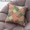 Bohemian Style Vintage Geometric Throw Pillow Covers Pattern Cushion Cover Suitable For Sofa Bedroom Car Pillow Cover