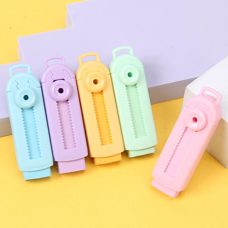 Creative Retractable Push Pull Eraser Student Writing Drawing Correction Stationery School Supplies Stationery
