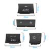 Car AC Conditioning Button Air Circulation Heater Climate Control Fan Volume For BMW 1 3 Series X1 X3 E90 E91 E92 E93 F25