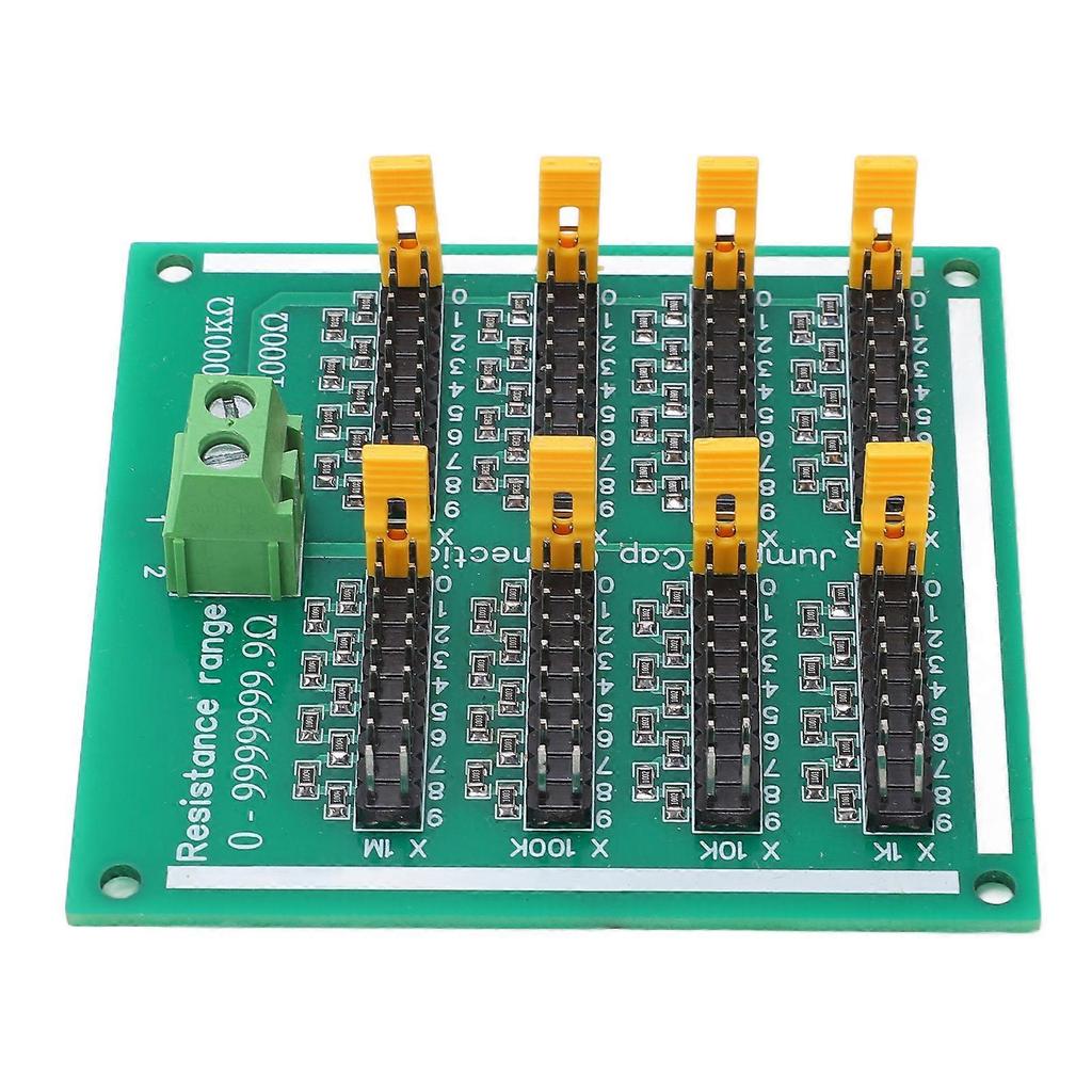 Resistor Board 0 to 9999999.9 PCB Programmable SMD Resistor Board with Terminals 220V Without Guide Rail
