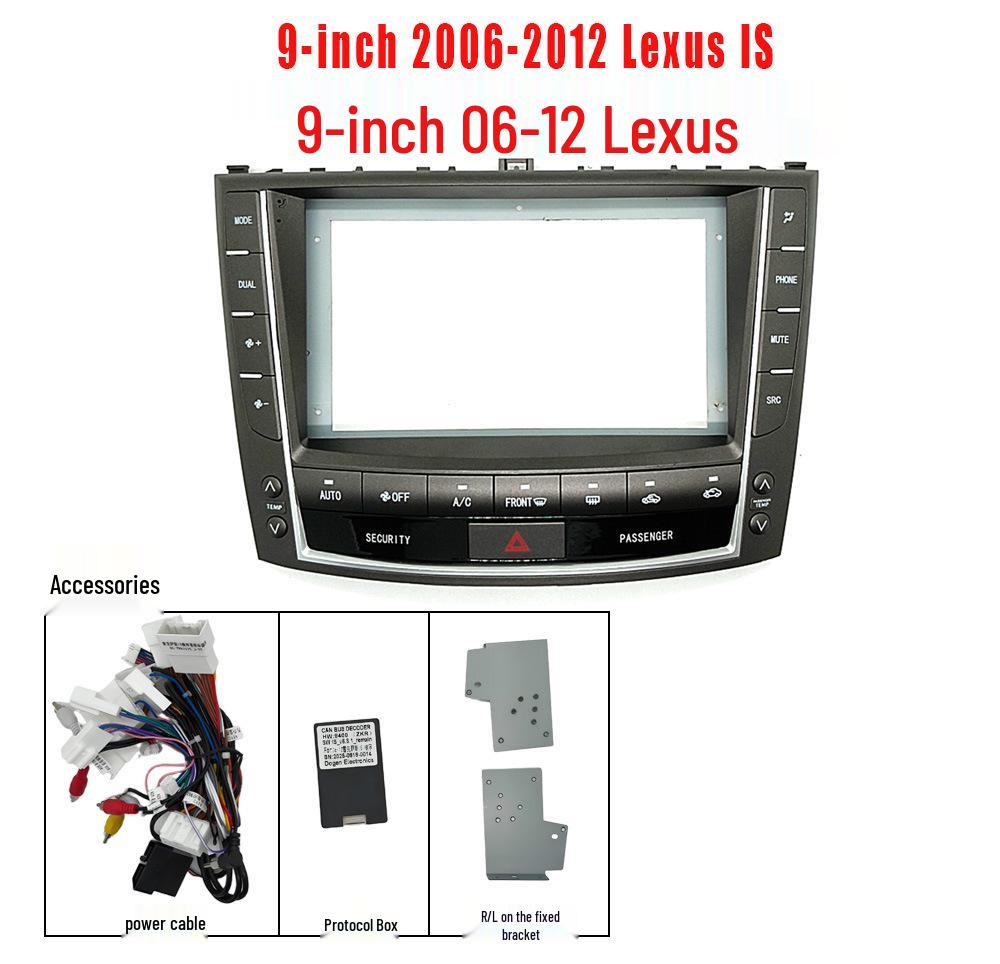 Lexus IS 2006-2012 9  Wireless CarPlay Navigation Screen Upgrade 9-inch