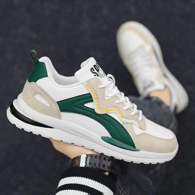 Board-Schuhe Sommer atmungsaktiv 22 neue weiße Schuhe Sport und Freizeit Forrest Gump Laufen ins Dad-Schuhe verschleißfest