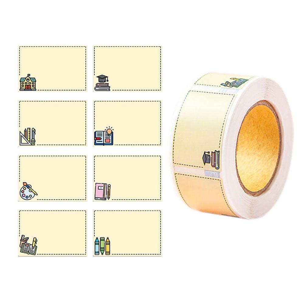 

350 шт./рулон 8 видов наклейки с именем, наклейка с пользовательской биркой, портативные наклейки с этикетками, офис D