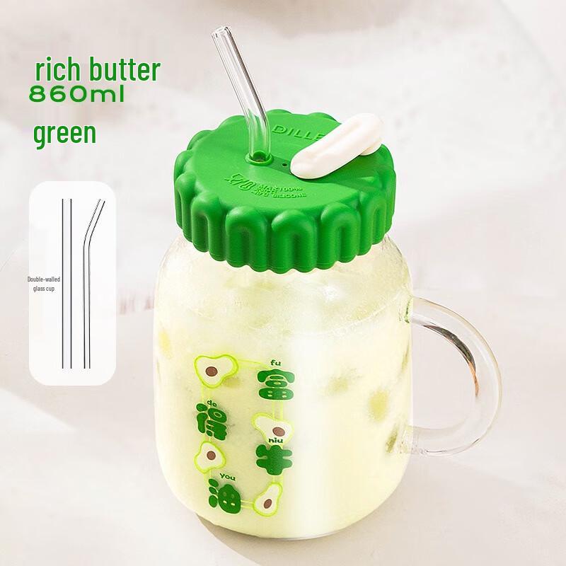 Diller Double-Drink High Borosilicate Glass Cup