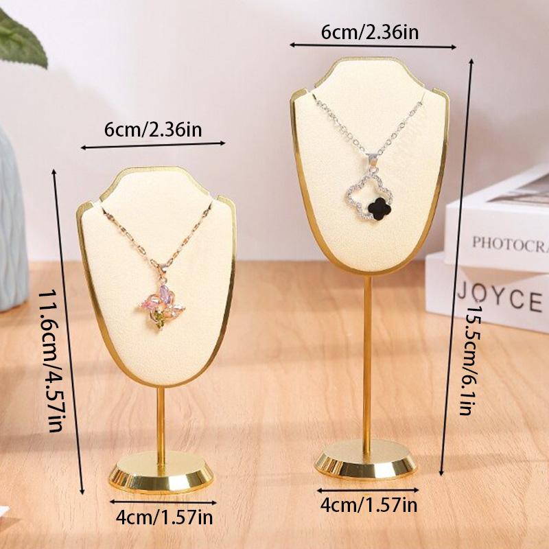 Mini Necklace Display Stand Jewellry Display Rack Exhibition Shelf Pendant Storage Props Jewelry Photography Props