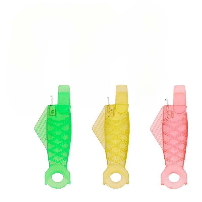 

Fish-shaped Plastic Needle-threading Device, Needle-threading Piece, Garment Sewing Accessories DIY Needle-threading Gadget