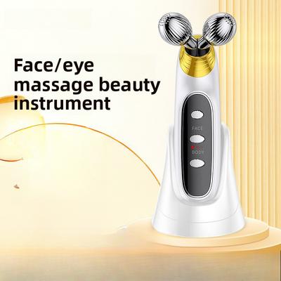 Domáci liftingový a zavádzací prístroj na tvár, Masážny EMS valček na tvár a oči, Kozmetický prístroj