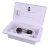 RV Exterior Shower Box Kit with 1.5M Hose Shower Head and Shower Faucet for Camping Vehicle Trailer Motorhome Boat Van