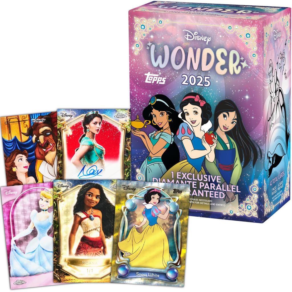 Topps 2025 Disney Wonder Factory Seal Value Box - -