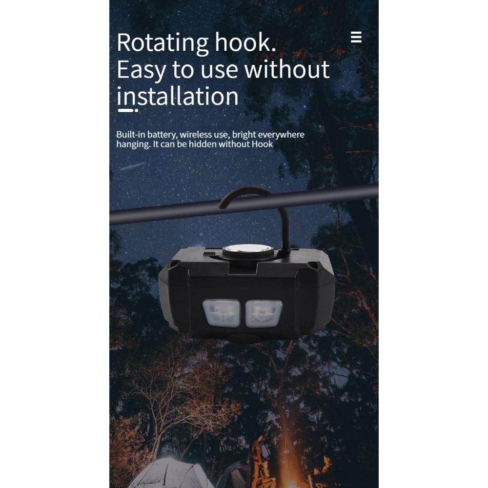 Rechargeable Induction Headlight Led Cyclinglight Flashlight Camping Head Light Strong Work Headlamp Portable Fishing Head Torch