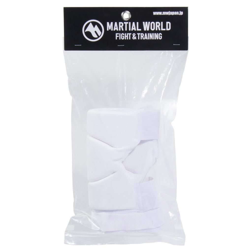 Martial World Flex Knee Guard Supporter KGP1-L-WH White L