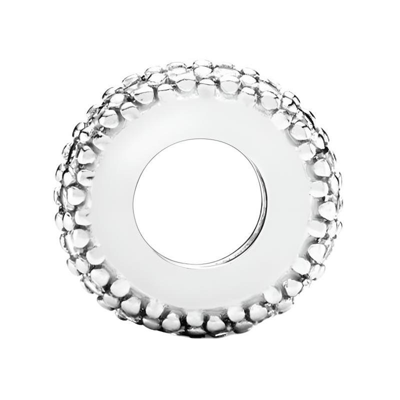Pandora Transparent bright little charm silver 925 silver necklace / pendant women's style 791359CZ