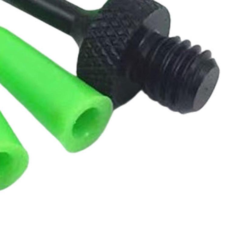 Outil de réparation de bosses de voiture à installation facile, ensemble de têtes de stylo, embouts Tap Down Knockdown sans peinture pour carrosserie