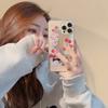 Cute Dog Ins Strawberry Rabbit Puppy Cartoon Mirror Phone Case For Iphone 14 7 8 Plus 12 Mini 13 11 Pro Max X Xr Xsmax Cover