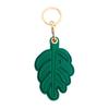 Keychain Pendant Monstera Leaf Shape Key Holder Imitation Leather Access Card Cover Bag Charm