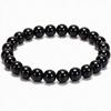 Natural Crystal Bracelet for Women Men, 8mm Semi-Precious Gemstone Beaded Stretch Bracelet, Yoga Chakra Energy Jewelry, Unisex Gift