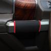 For 2015- Ford F150 F-150 Red Interior Door Handle Protective Cloth Cover 4P