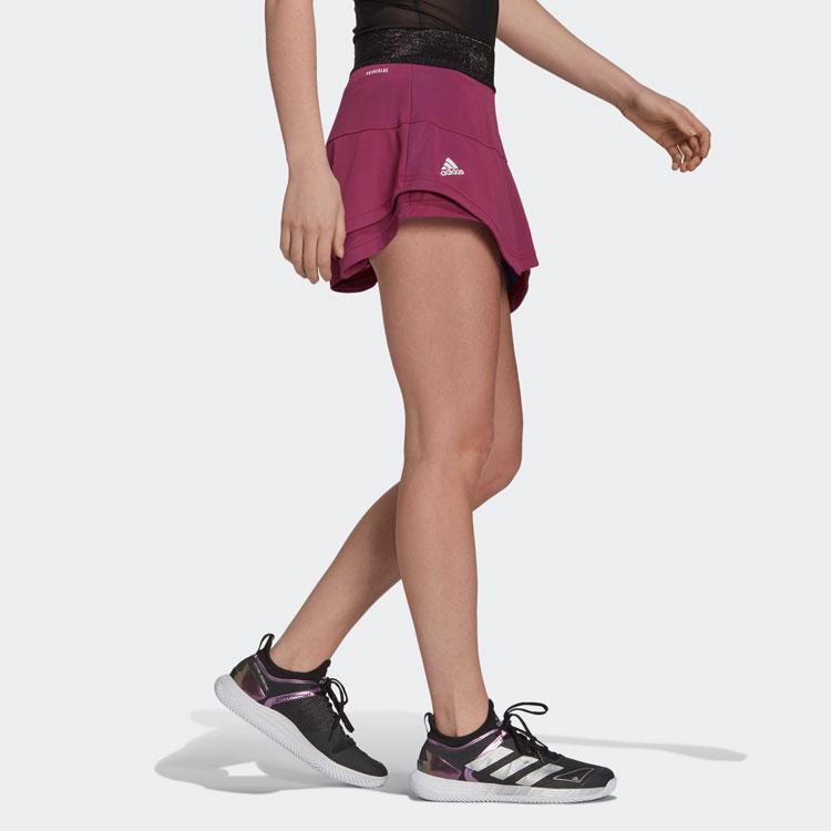 Adidas Match Skirt Pb D Tennis Casual Sports Skirt Women Skirts Light-Crimson Deep-Mahogany GP8688