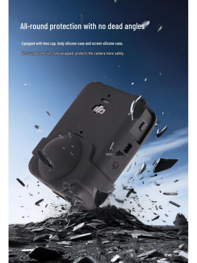 DJI OSMO360 Silicone Protective Case - Panoramic Action Camera Body Accessories