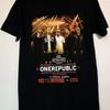 One Republic 2017 Civic Tour Fitz And The Tantrums Black Graphic T Shirt Sz S