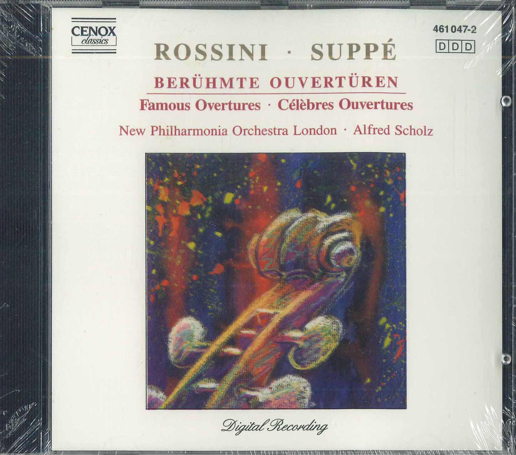 

CD ROSSINI - Famous OVERTURES 4610472 CENOX Europe Classical Used