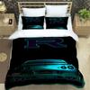 Set Biancheria da Letto Stampata Retrò GTR Racing Set di Biancheria da Letto Raffinato Copripiumino Set Piumone Set Biancheria da Letto Lusso Regalo di Compleanno