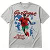 Cristiano Ronaldo Portugal Vintage Printed T-shirt, New Summer 2026 Collection, 100% Cotton, Men's Women's, Popular, Oversize, Casual, Y2k Style