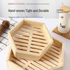 Diruien Traditional Bamboo Steamer and Lid