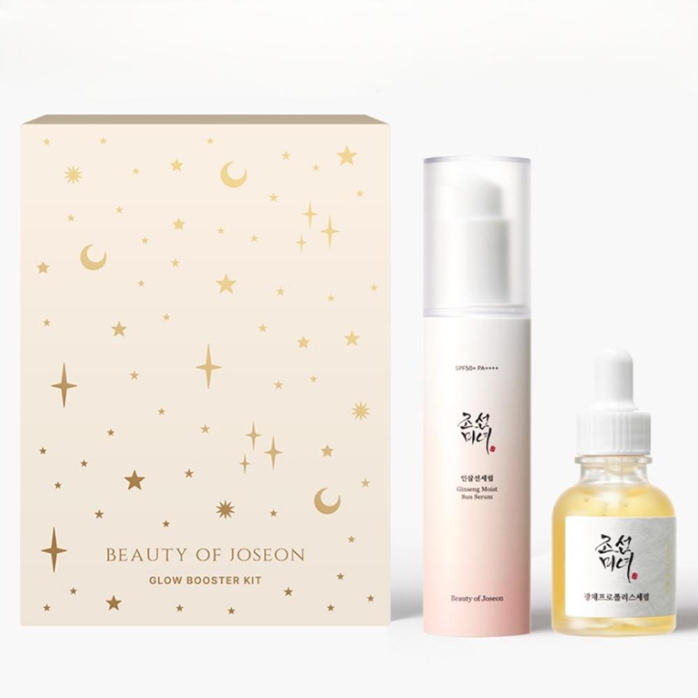Beauty of Joseon Glow Booster Kit Limited Edition (Propolis Glow Serum 30ml + Ginseng Sun Serum 50ml)