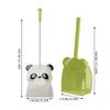 Small Broom Dustpan Set Cute Panda Toddler Broom and Dustpan Combo Housekeeping Helper Combo Pretend Play Cleaning supplies