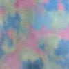 Colorful Tie-Dye Rabbit Fur Print Plush Fabric, 10mm - Ideal for Toy and Clothing Design