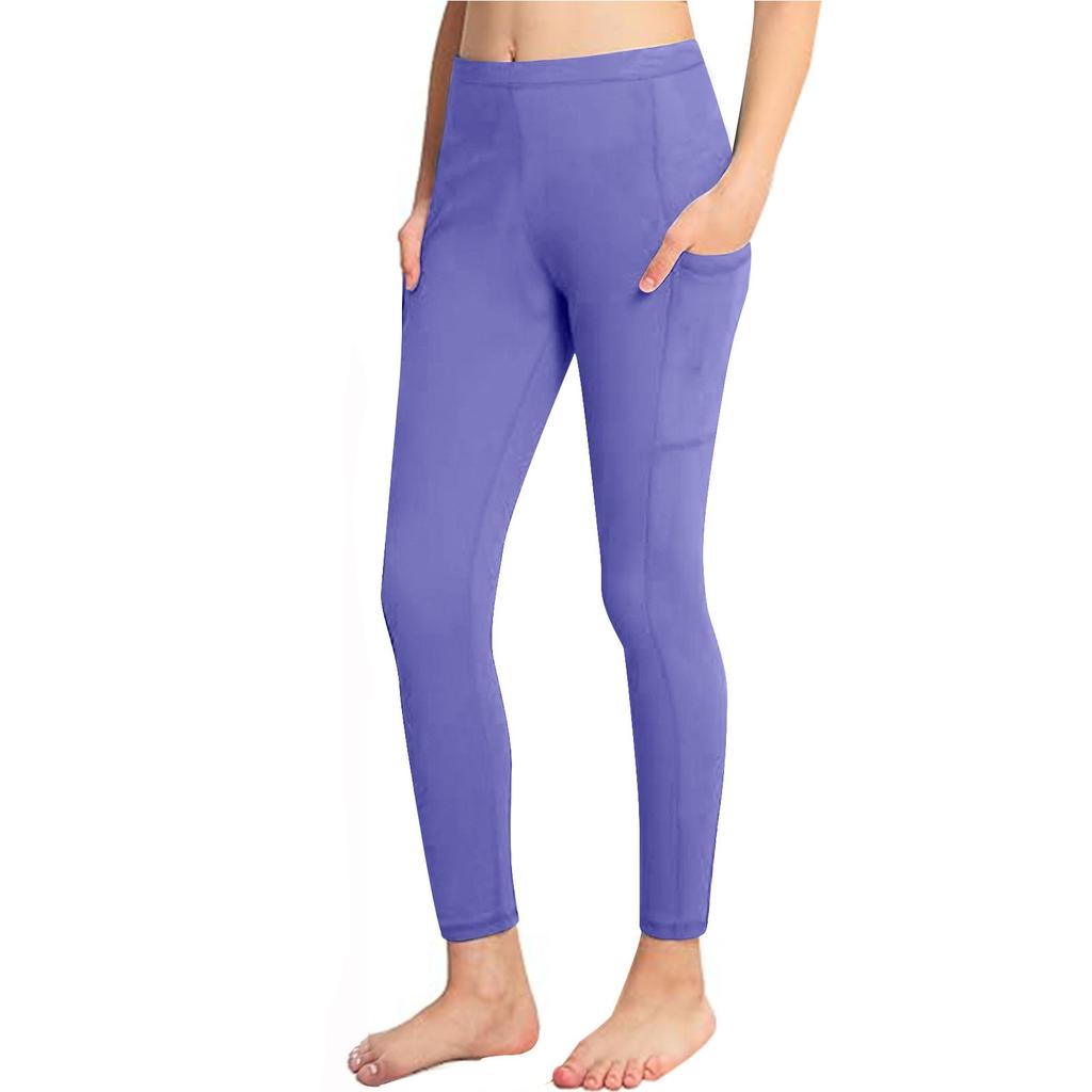 Children's Fashionable Solid Color Cute Girls Casual Sports Yoga Pants Cropped Pants Leggings