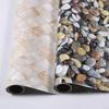 Thick Pebble Imitation Marble Sticker PVC Self-adhesive Wallpaper Stone Waterproof Kitchen Countertop Desktop Decorative Film