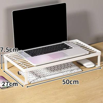 Computer Monitor Stand Desk Organizer Multifunctional Laptop Riser