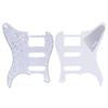 Elektrická kytara Pickguard 3vrstvá deska proti poškrábání pro FD ST S-S-Double Díly Wh