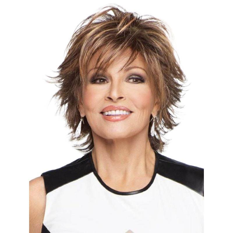 Europäische Modeperücke, kurze, gewellte Perücke für Frauen