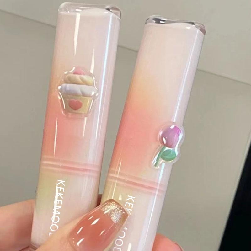 Kekemood Aura Mirror Lip Glaze: Hydrating, Plumping, and Whitening for Glossy, Moisturized Lips.