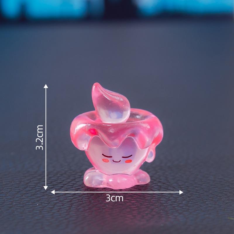 Micro-landscape Cute Colorful Halloween Candle Baby Decorative Accessories Desktop Mini Ornaments