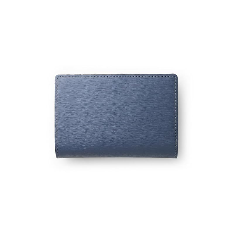 

[IS/IT] Novo II Semi-long wallet middle wallet bifold wallet leather men s ladies unisex No.972625 (Blue)