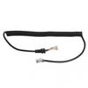 Coil Diameter 4.0 Mm Microphone Cable Flexible Length Up To 150 Cm