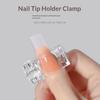 Transparent Nail Clippers Quick-Setting Gel Paperless Diy Nail Extension Clips
