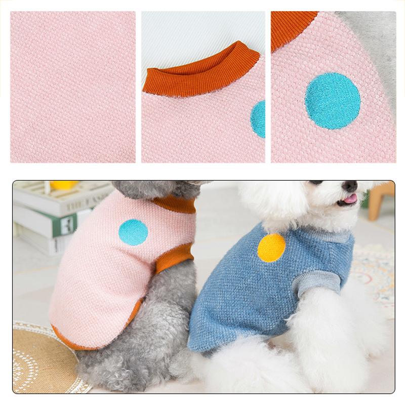 Hunde-/Katzenmantel, Welpenweste, Pullover, Kleidung, bequeme Fleece-Haustierkleidung, Welpen-Teddy