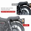 For W230 2025 MEGURO S1 2025 Pannier Rail Saddlebag Support Holder Side Storage Bag Bracket w230 Trunk Frame Motorcycle