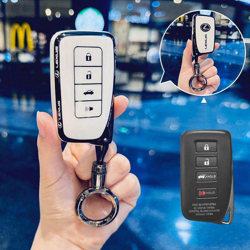 2026 Hot Interior Stickers New TPU Car Remote Key Case Shell Fob Cover Bag For Lexus NX IS RX ES GX LX LS UX GS 200 260 300 350