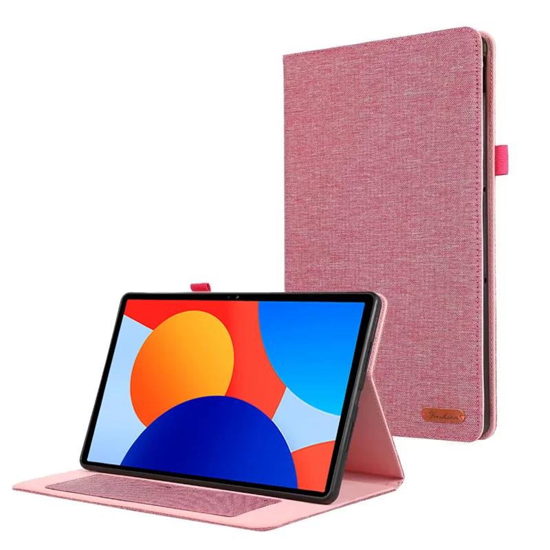 For Redmi Pad SE 8.7 Case Soft Fabric Stand Flip Cover For Funda Xiaomi Redmi Pad SE 4G 8.7 Inch 2024 Case Coque