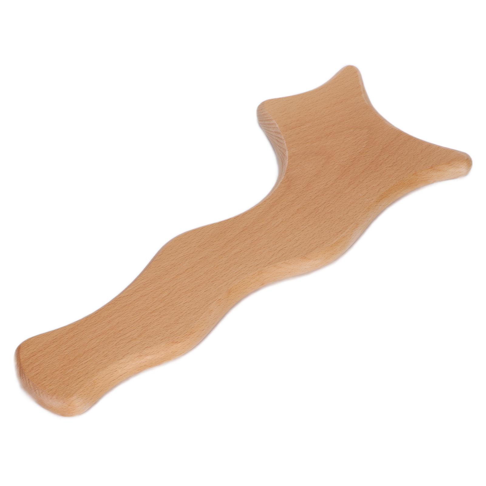 

Wooden Gua Sha Board Stimulating Lymphatic Clearing Cellulite Guasha Massage Board